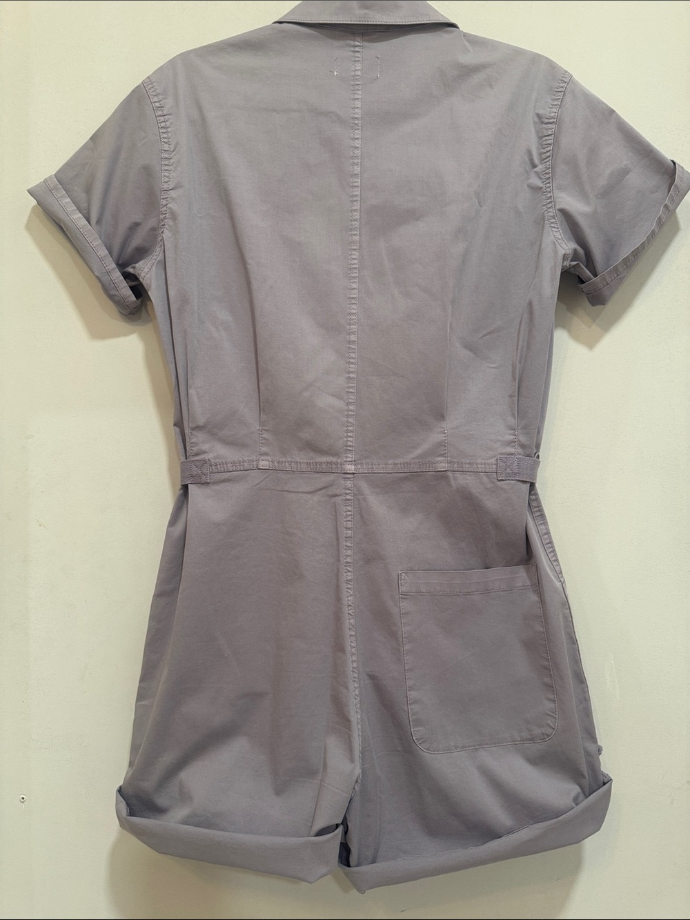 Pistola Size Small Button-Front Jumper in Dusty Lavender - Picture 12 of 16
